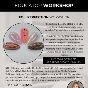 Foil Perfection Workshop